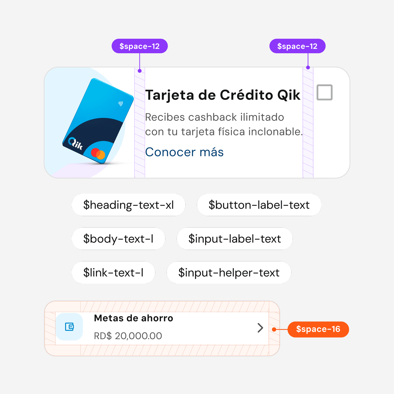 Spacing tokens in Cobalt